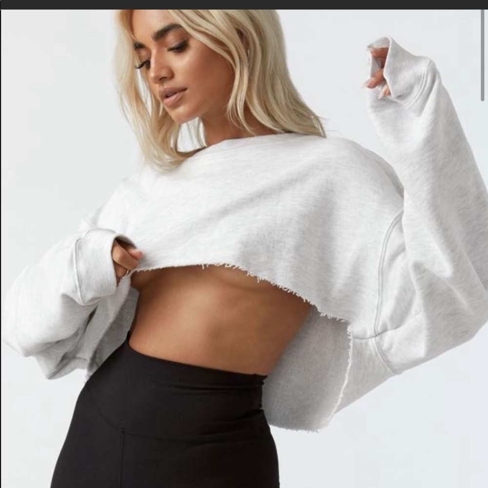 Crop sweatshirt